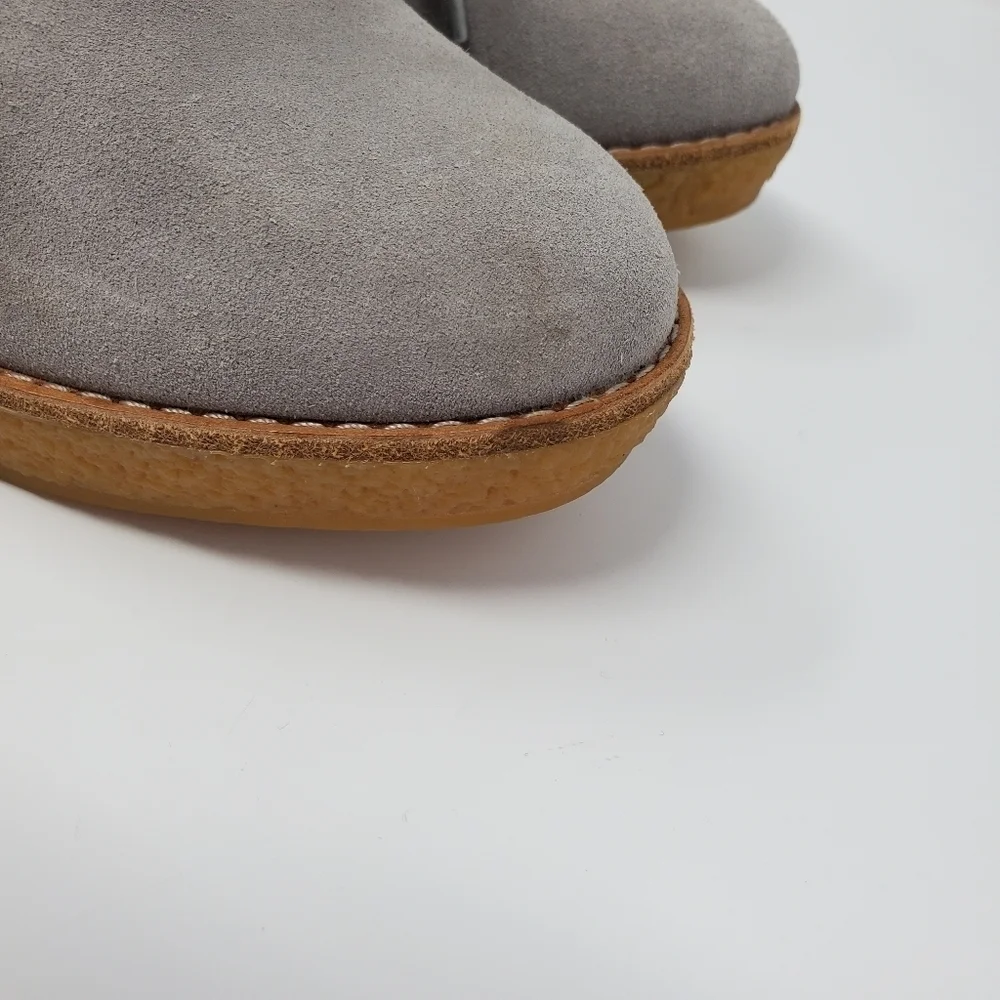 COLE HAAN- Suede Wedge Booties- Women's- Size 6.5B